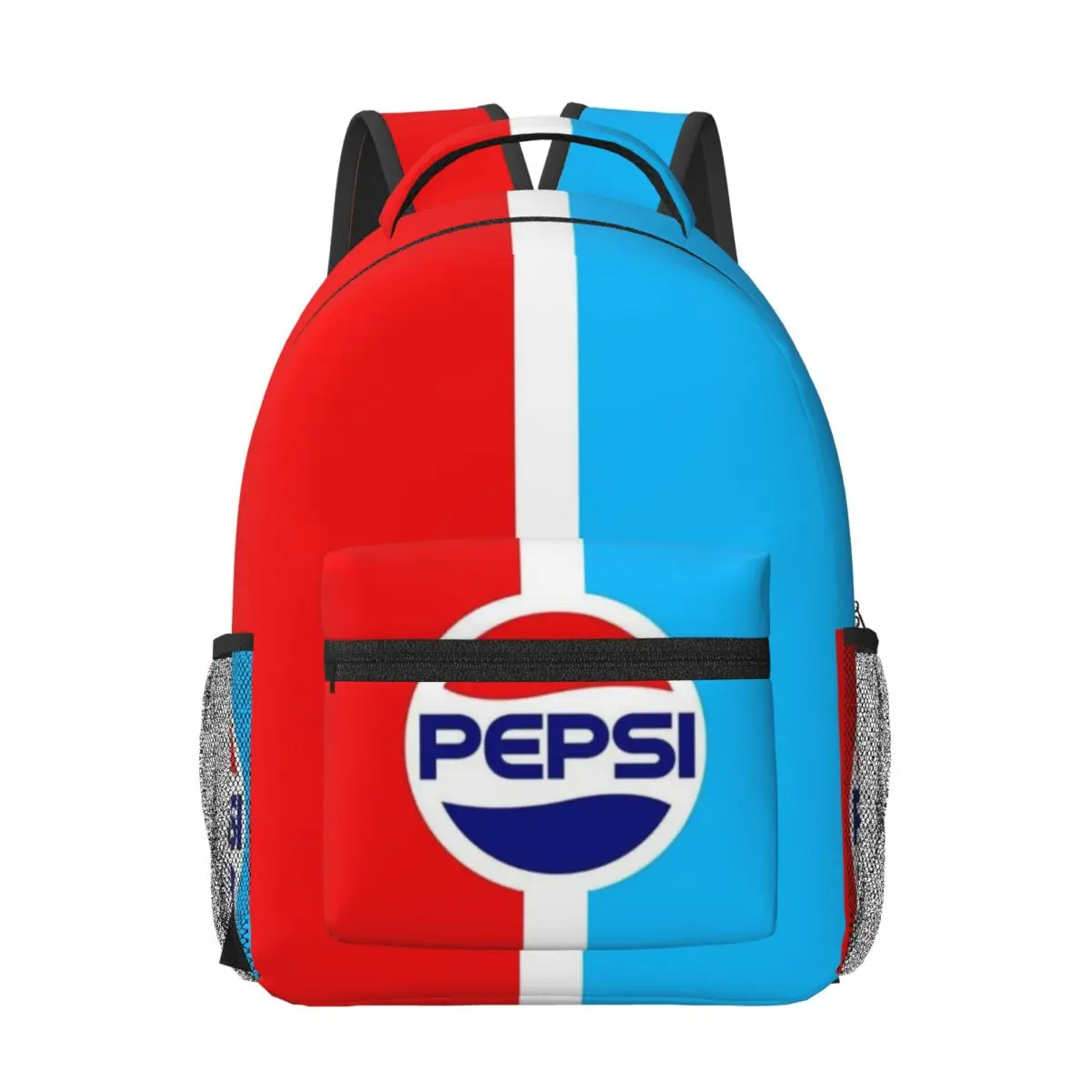 P-pepsi-mochila impermeable de gran capacidad para niñas y niños, mochila ligera para estudiantes, 17 pulgadas