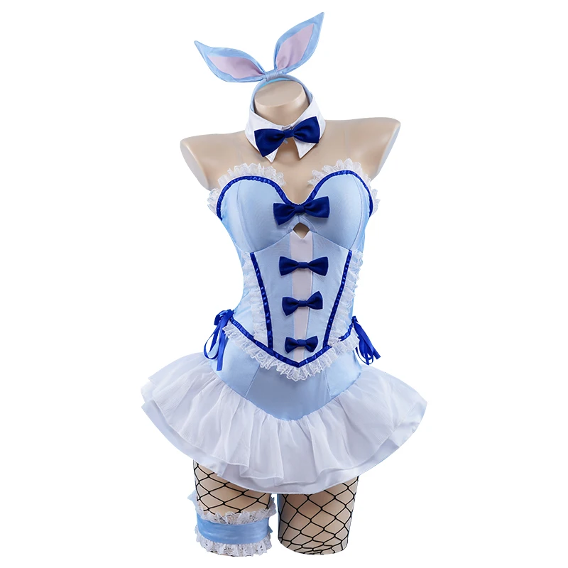 Anime My Dress-Up Darling Kitagawa Marin Lovely Bunny Girl Bodysuit Cosplay Costumes Halloween Party Outfits Costumes for Woman