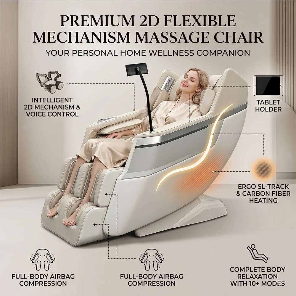 Supplier Luxury Smart Massage Chair Best Quality With Body And Foot Massager Price Heating And Shiatsu Functions Ready To Ship