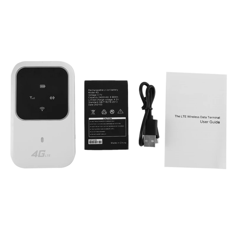 4X Portable 4G LTE WIFI Router 150Mbps Mobile Broadband Hotspot SIM Unlocked Wifi Modem 2.4G Wireless Router
