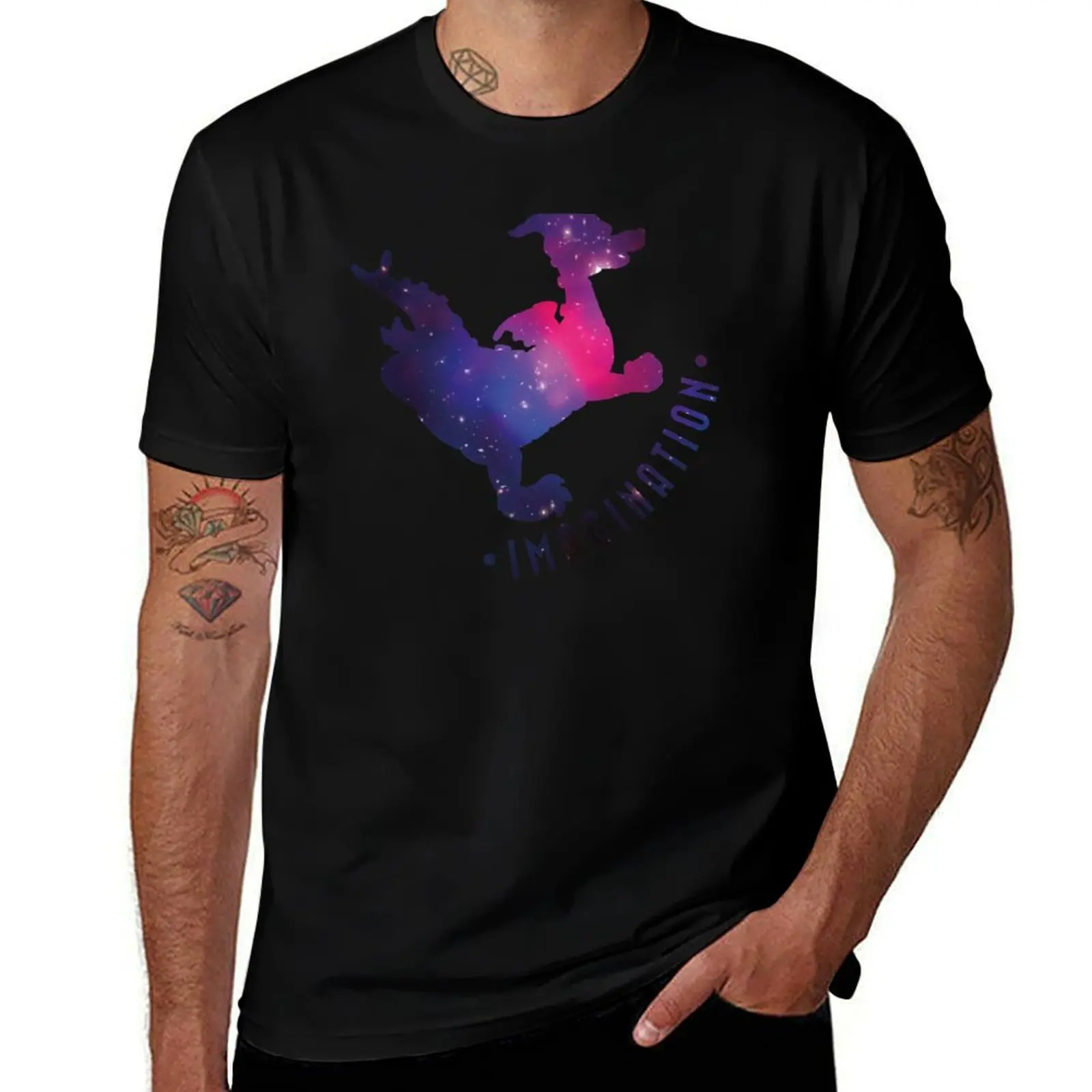 

Journey Into Imagination with Figment T-Shirt Casual Streetwear Short Sleeve Tee