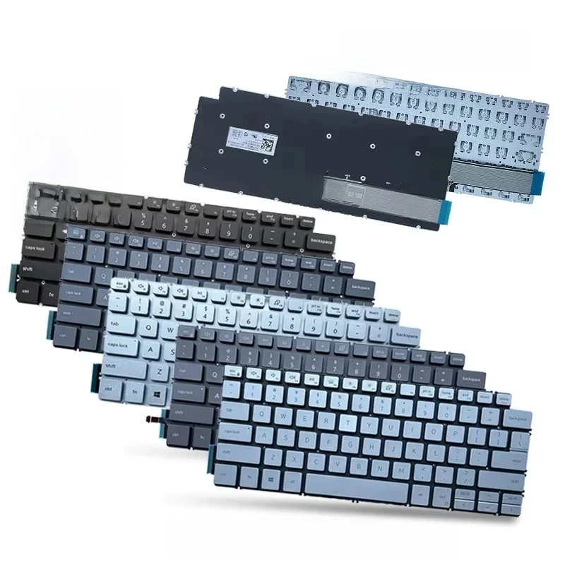 Teclado de ordenador portátil HC US/RU/SP/AR para Dell Inspiron 14 7490 7491 5490 5498 13 5390 5391 7390 7391 Vostro 3400 3401 3402 5402 5408 5