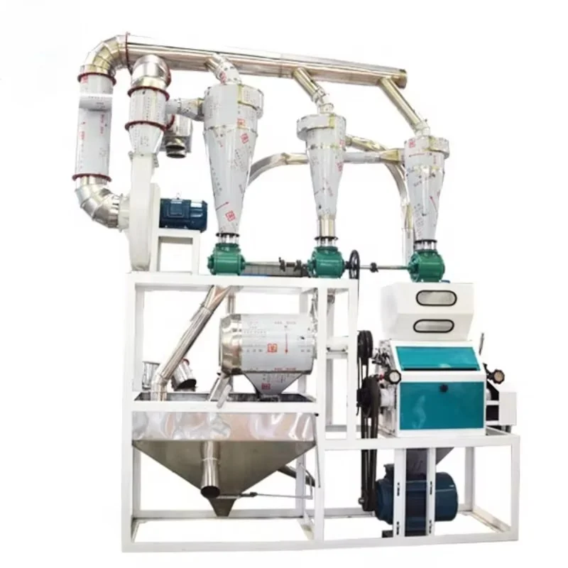 Customized  Small Household Grain Flour Grinding Machine Corn Maize Rice Wheat Milling Equipment