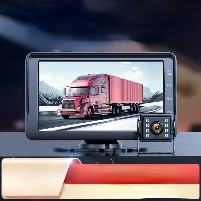 Hot SalesCar Driving Recorder Hd Night Vision Dual Lens Large Dedicated New All-in-One Machine 12v24v Reversing Image