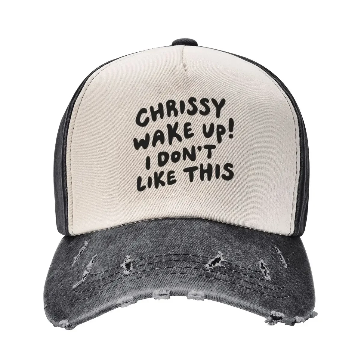 Chrissy Wake Up Baseball Cap Visor Designer Hat Baseball Men Women's