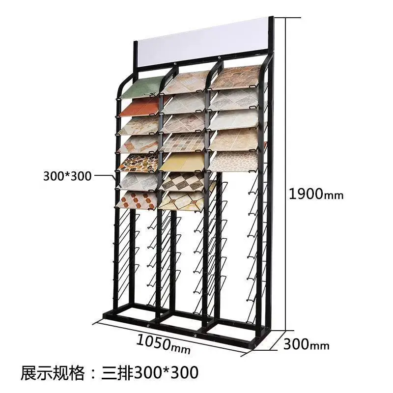 

Cabinet door panel 300400 Aluminum gusset Integrated ceiling display stand Tile display stand Color