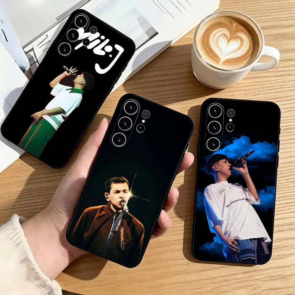 M-Milo J Argentine Rapper  Phone Case For Samsung S25,S24,S21,S22,S23,S30,Ultra,S20,Plus,Fe,Lite,Note,10,Black Cover Gift