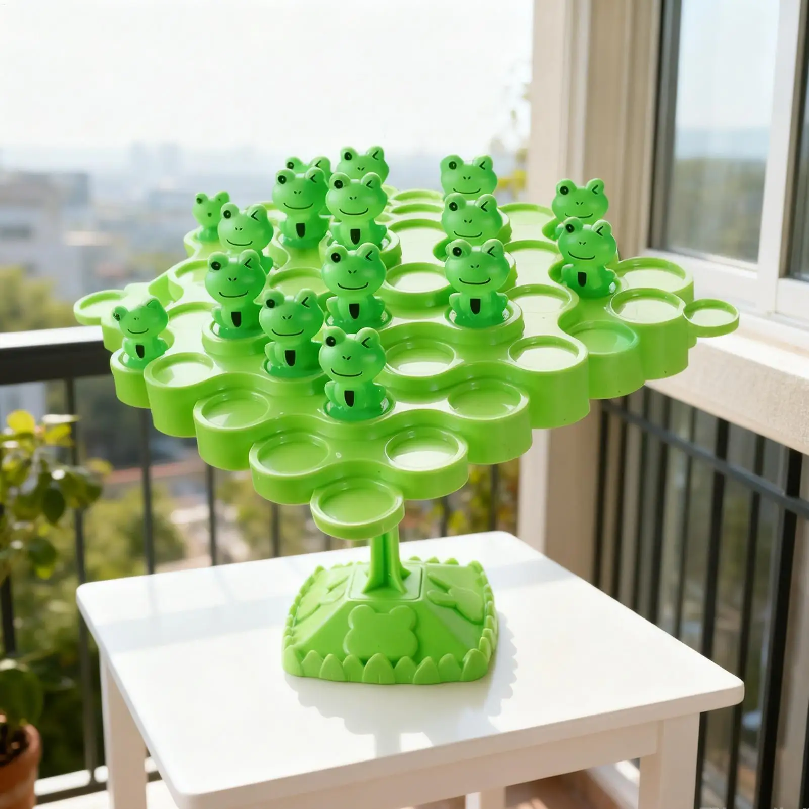 

Frog Balance Game Educational Interactive Stacking Puzzle Kids Frog Balancing Game Stacking Toys For Boys Girls Adults Home
