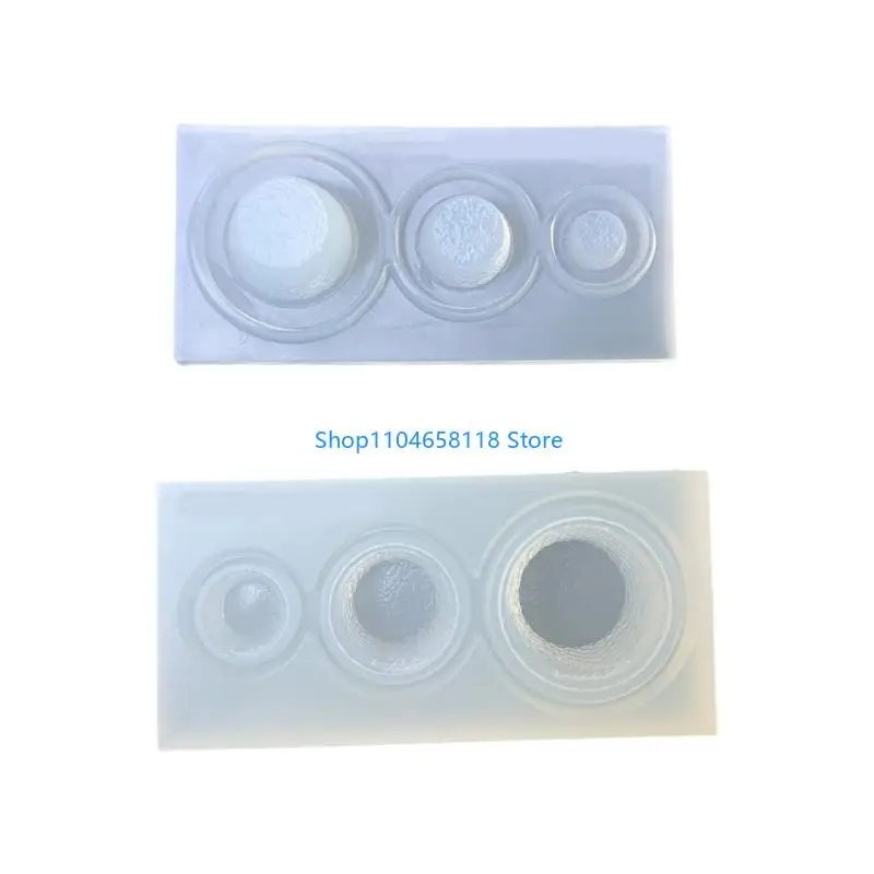 

Multiurpose Designs Ice Cream Shaped Silicone Mould Heat Resistant for Epoxy Craft and Candy Making