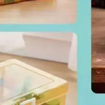 

Clear Jewelry Making Mini Rectangular Plastic Box Multipurpose Organizer for Travel Sewing Accessories Electronic Components