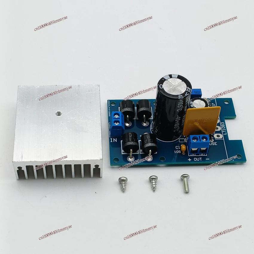 

Adjustable voltage regulator power module, with self-recovery fuse, bile filament regulator board
