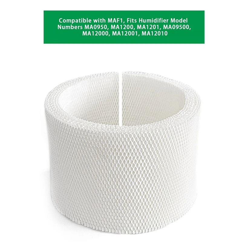 MAF1 Humidifier Wick Filter Parts Accessories For MAF1 For MA0950, MA1200, MA1201 4Pack