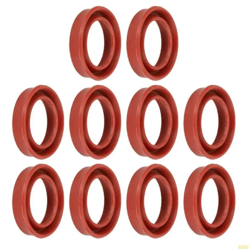 A0NC 10PCS Easy Installation Lip Seal Automatic Coffee Machine Gasket for Coffee Machine Water Tanks Enhances Efficiency