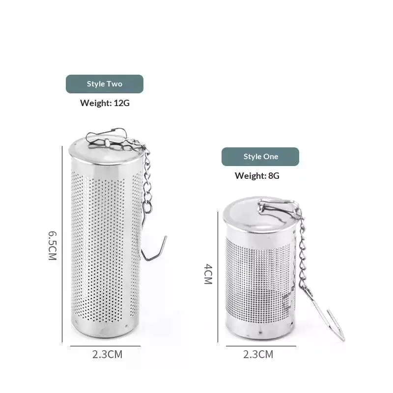 Tea Infuser Strainer Stainless Steel Leaves Spice Seasoning Ball Teapot Fine Mesh Coffee Filter Teaware
