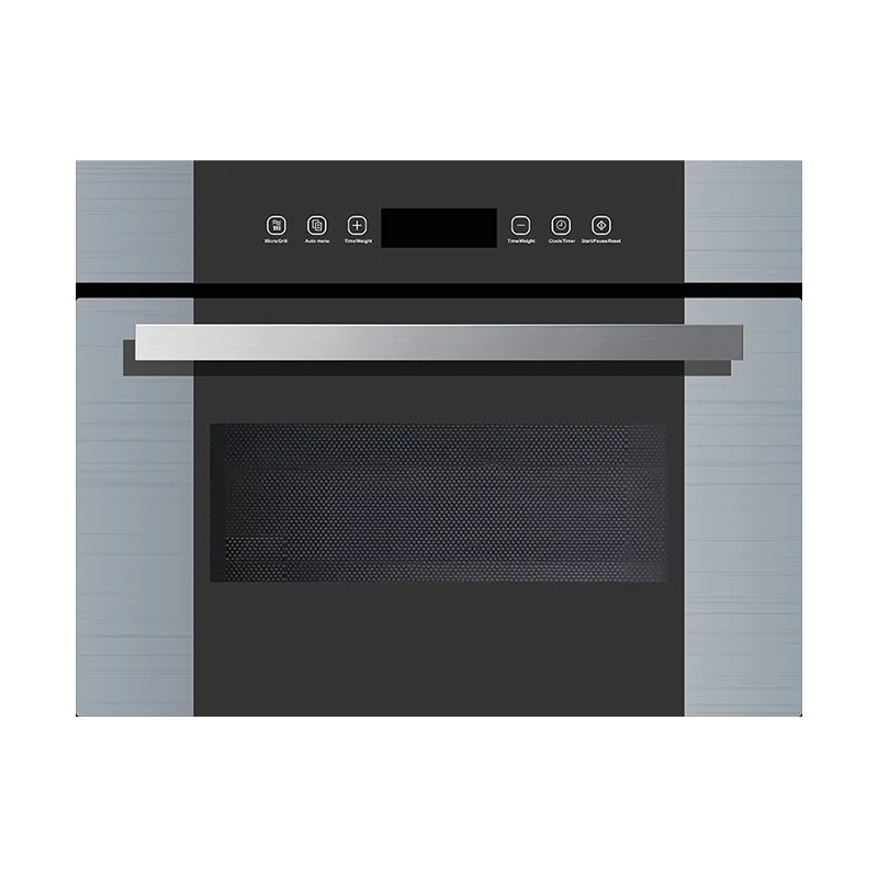 35L 1600W Built-in Microwave Oven with Grill Combo Auto Menu Weight Defrost LCD Display for Home Household Kitchen RB45WC-10