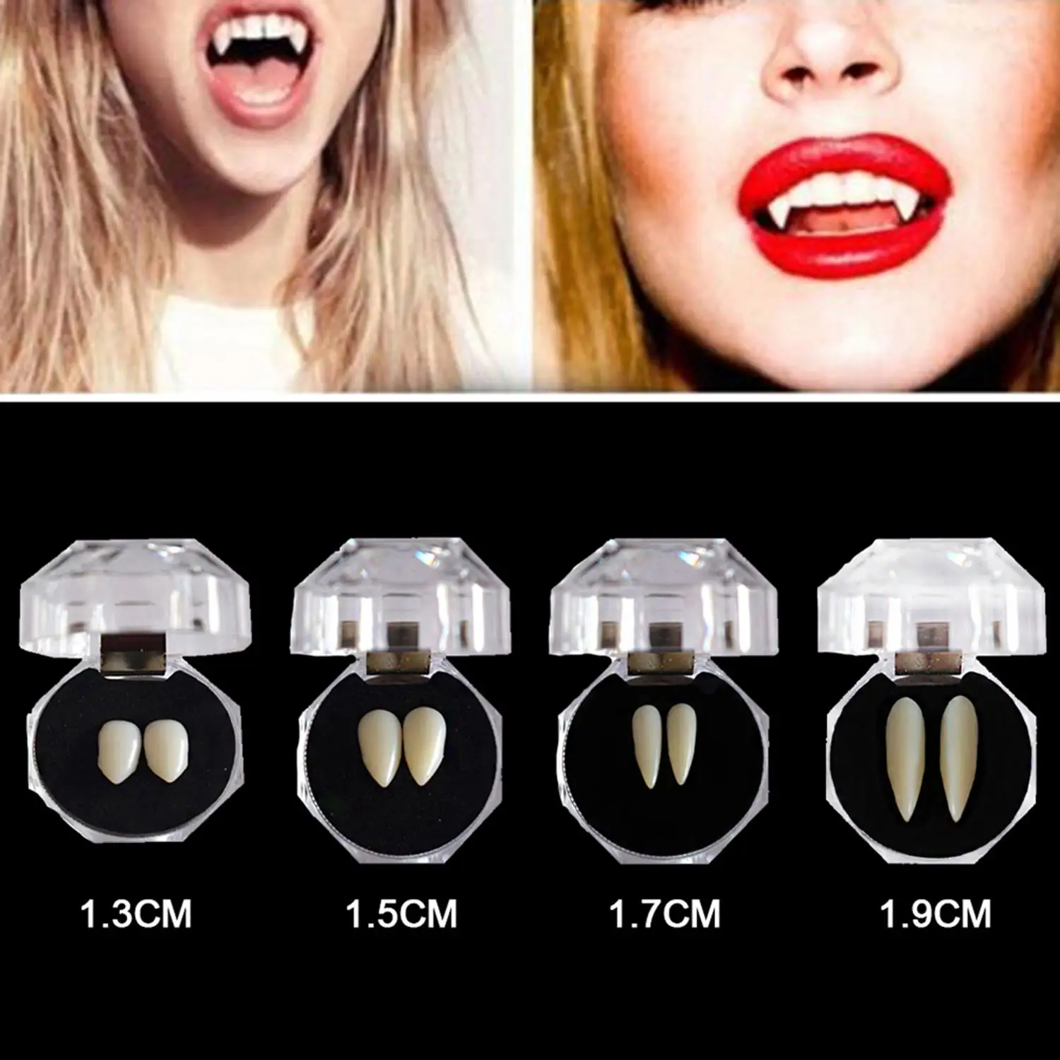 دعوى الراتنج مصاص دماء الأسنان الأنياب تجهيزات حفلة الهالوين لتقوم بها بنفسك الأسنان زائد الغراء الأسنان الدعائم تأثيري صديقة للبيئة مصاص دماء الطرف