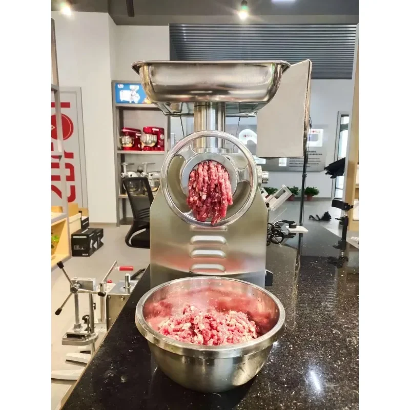 TK22 Commercial Meat Mincer Frozen meat Chicken grinder machine 1100W