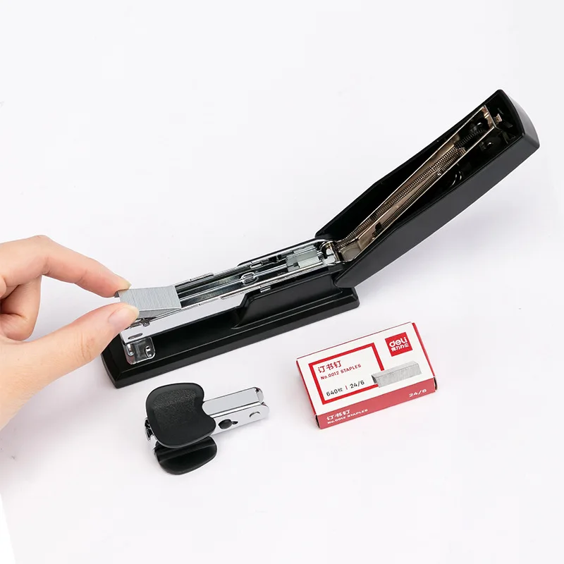 Stapler Set for Student Office Use Includes Staple Remover Refills Binding Device Document Paper Fastening Complete Stationery