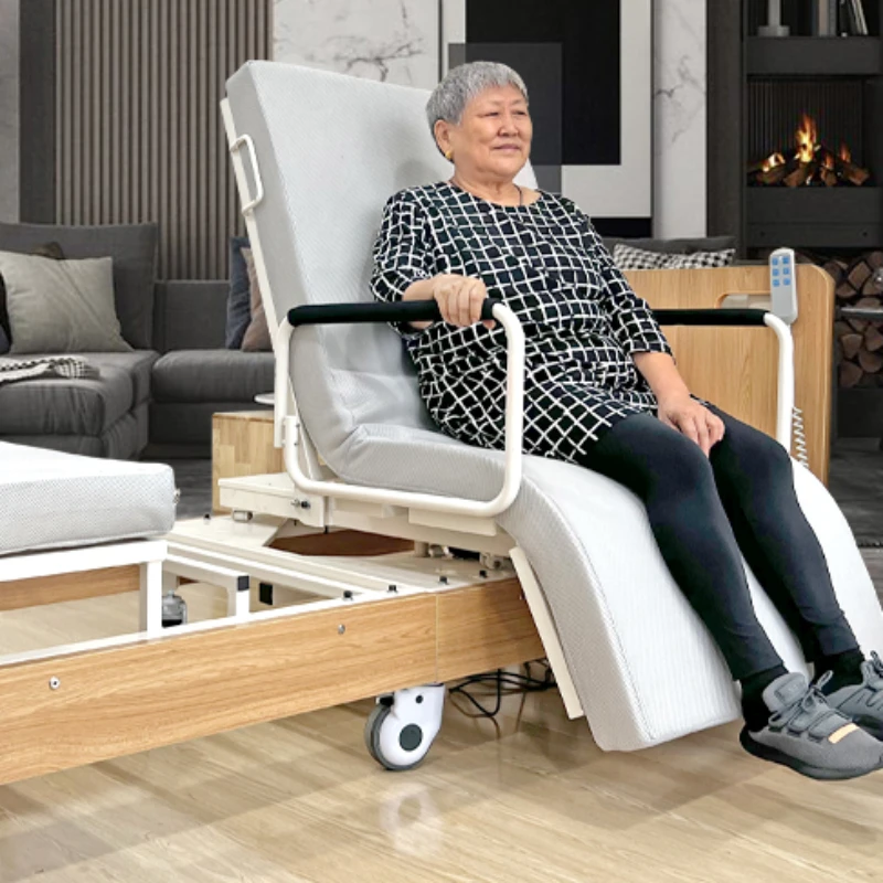 Rotating nursing bed for the elderly  electric bed for home automatic home care bed for the elderly multi-functional