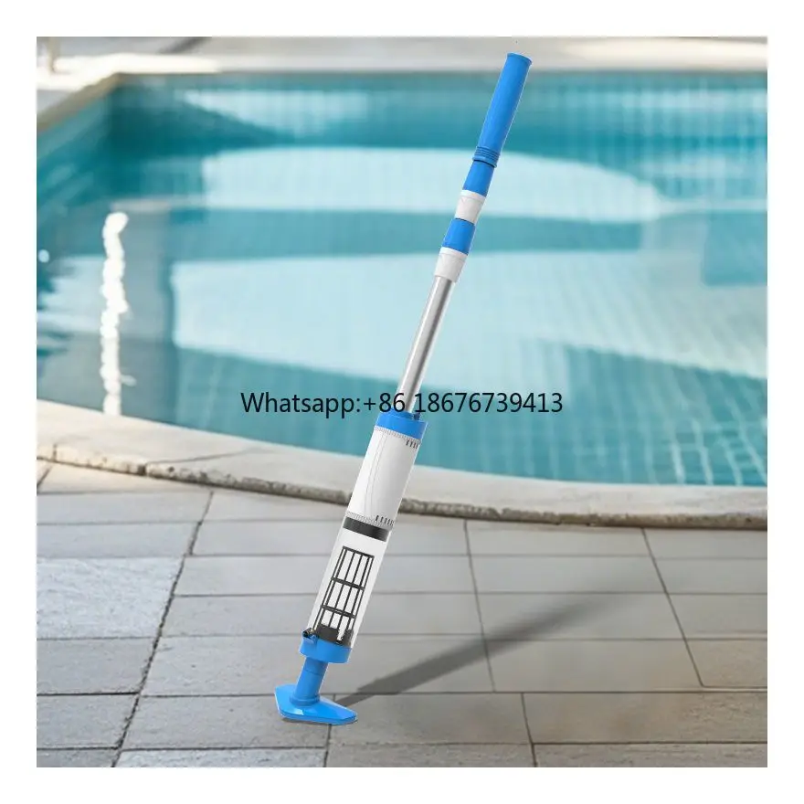 Cordless Best Handheld Rechargeable Automatic Swimming Pool Vacuum Cleaner W/Brush Head Water Vacuum for Above Ground Pool &Sand