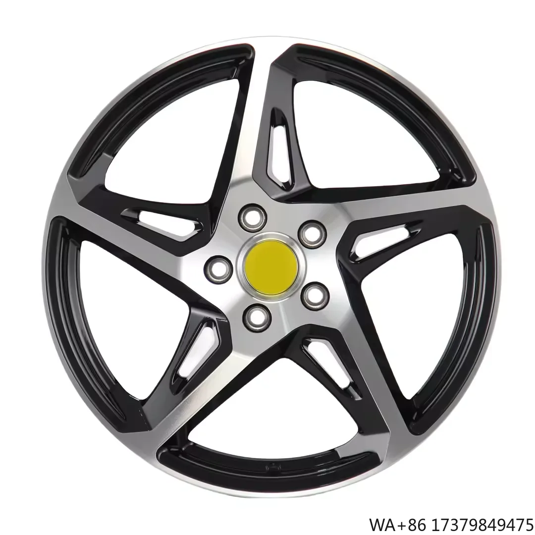 

Eighteen Inch Five Spoke Rims 18 19 20 21 22 Inch 5x114.3 5x112 Car Alloy Wheels Rims for Ferrari VW Passat Golf