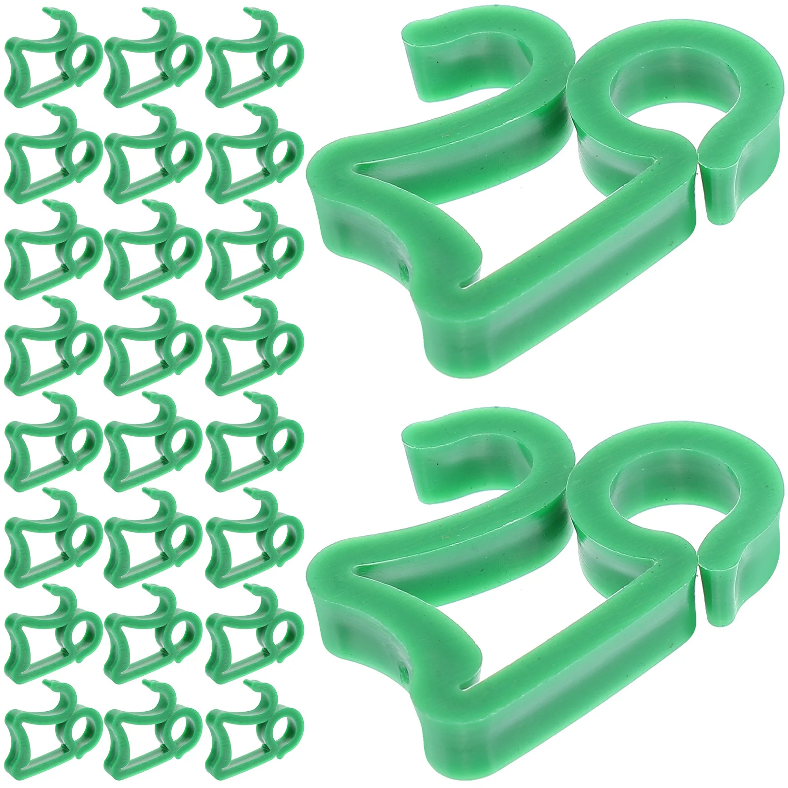 50 قطعة عيد الميلاد الموسيقى ملاحظة مقاطع ضوء مزراب الشماعات للخارجية سلسلة أضواء مقاوم للماء البلاستيك سقف ساحة زينة الحفلات #4