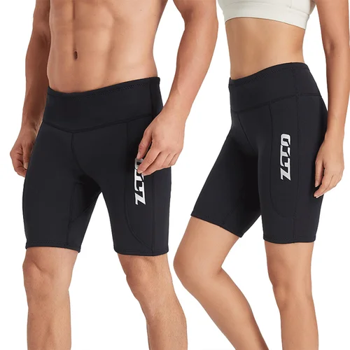Imagen 1 del producto Pantalones cortos de neopreno de 2mm, pantalones de Surf, traje de buceo, pantalones cortos, bañadores, pantalones para hombres y mujeres para snorkel, kayak, canotaje a la deriva