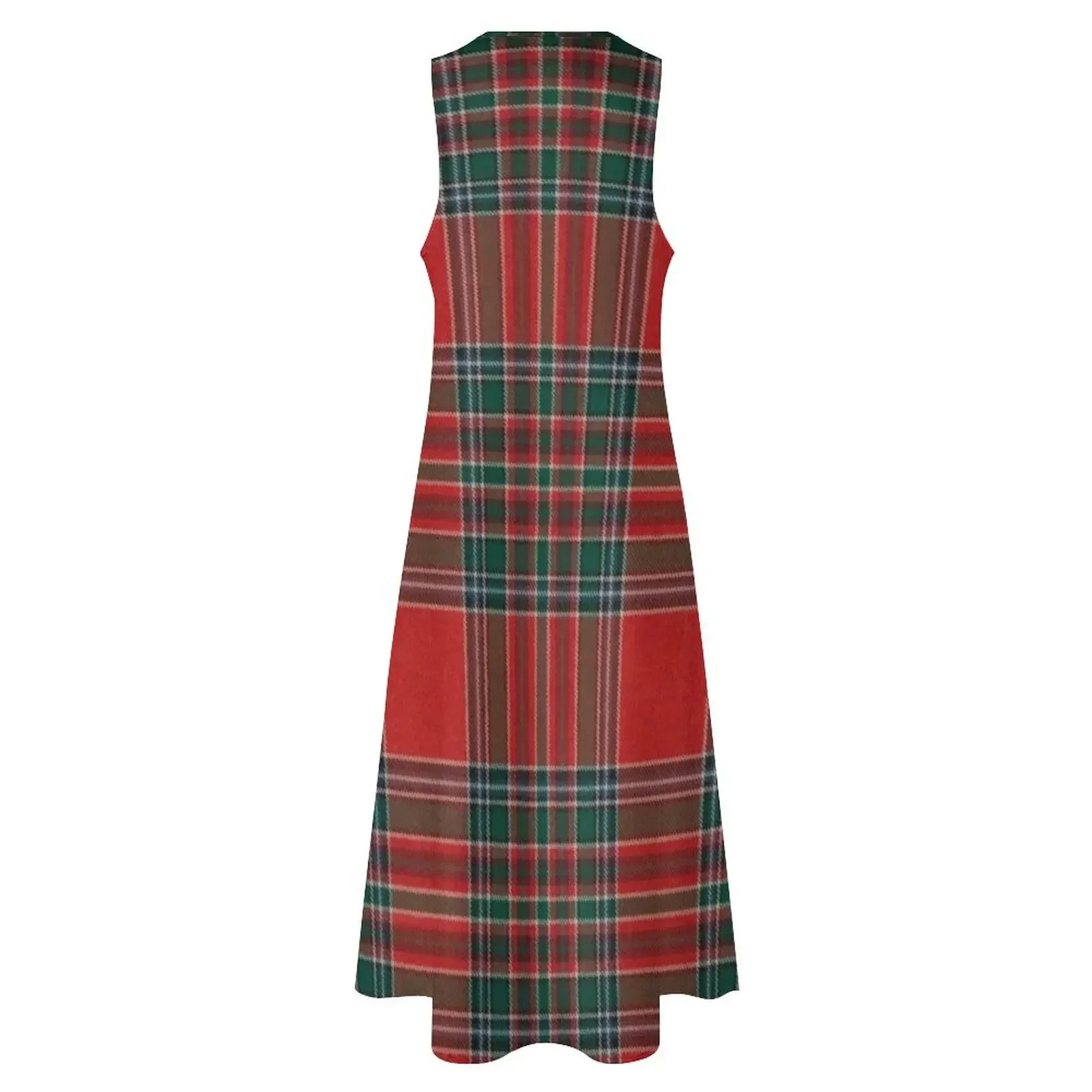 MacBean Scottish Tartan Long Dress Prom gown summer dress womens 2025 Dresses for wedding party Dress
