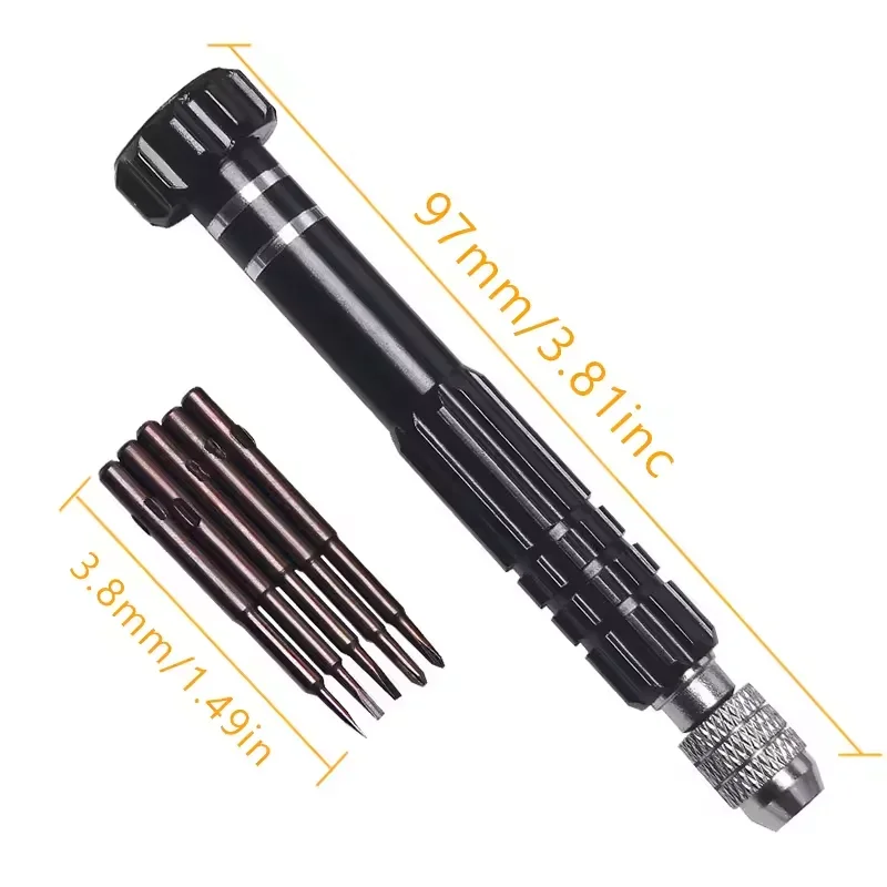 2025 5 في 1 طقم تصليح مفك براغي للهاتف أدوات فتح أدوات إصلاح الهاتف آيفون هواوي Xiaomi/لون عشوائي #6