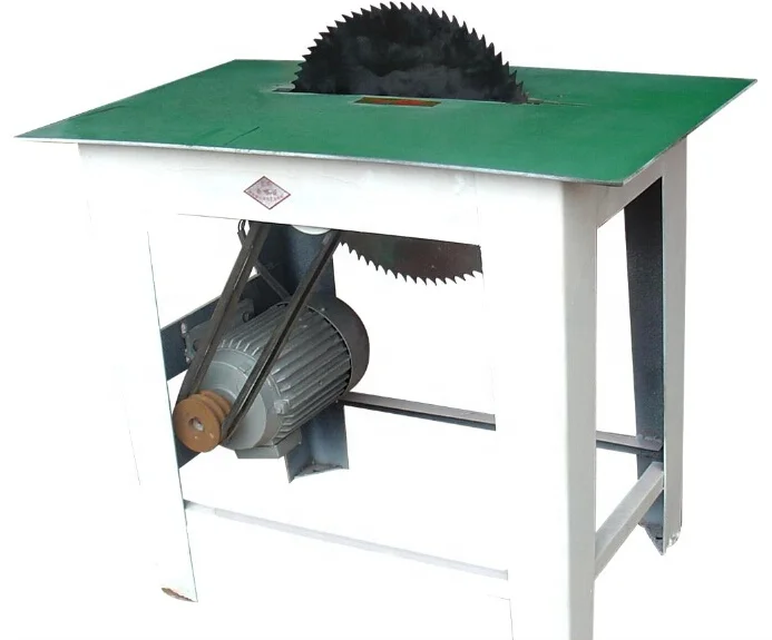 High Efficiency High Speed Belt Driven And Multifunctional electric 4kw220v wooden Circular Saw Machine