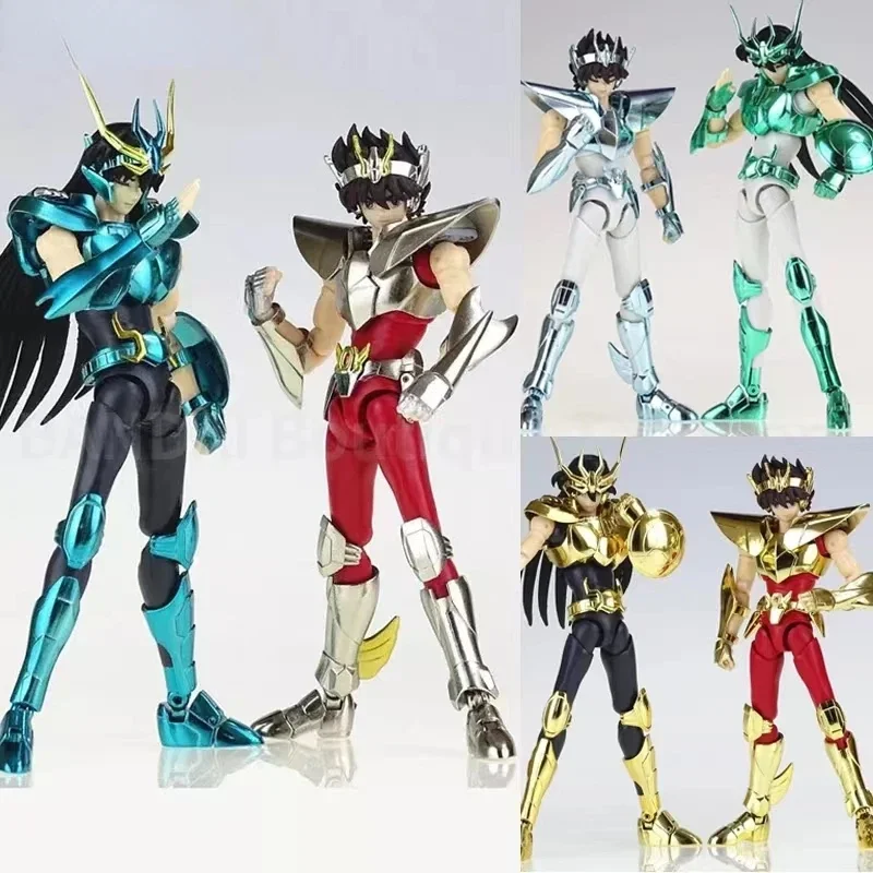 MST Model Saint Seiya Myth Cloth EX Pegasus Dragon Shiryu Cygnus Hyoga Phoenix Ikki V2 Knights of The Zodiac Action Figure