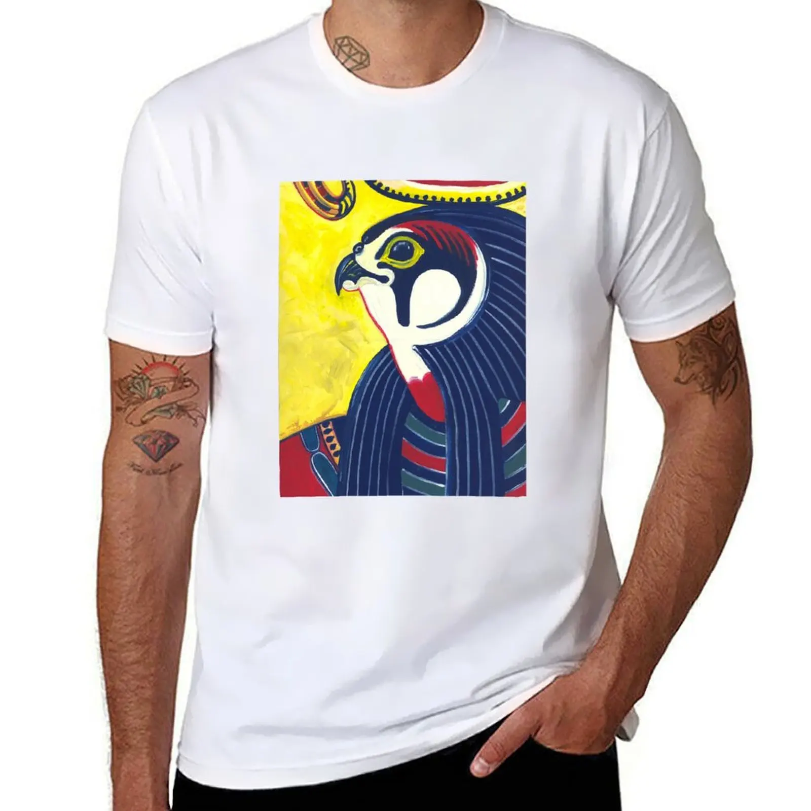 

HORUS I Egypt deity T-Shirt g man t shirts for men essential t shirt T-Shirt