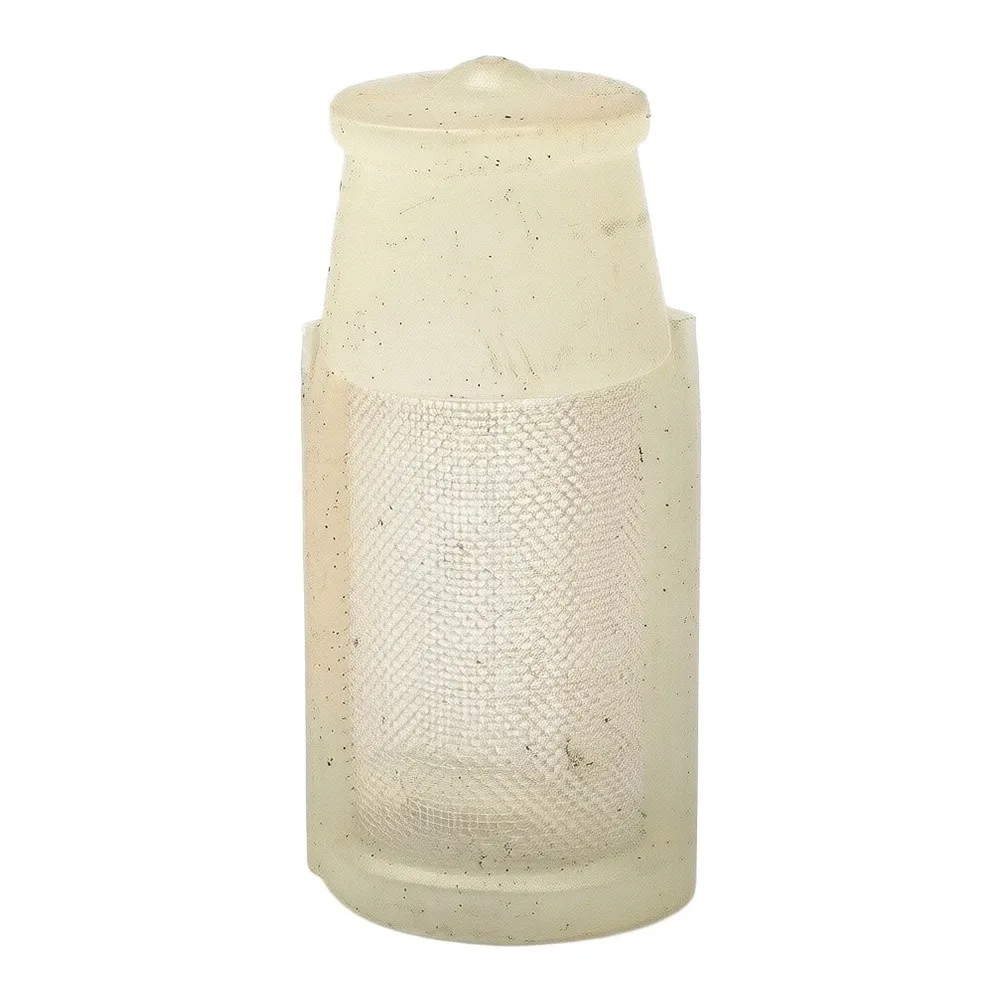 Replacement Fuel Filter Unit for WEBER 3838 DGES Engine Setup Featuring Streamlined Design and Standardized Dimensions