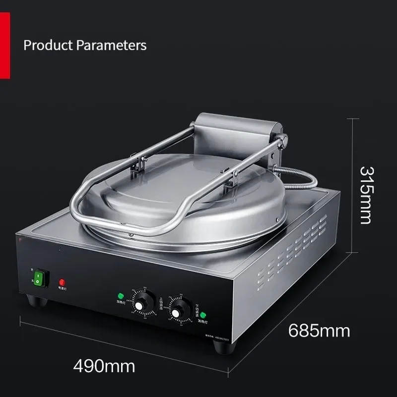 

Электрическая сковорода для торта 2025, тип стола, двухсторонняя нагревательная печь для блинов, соус, ароматный торт, электрическая машина для блинов