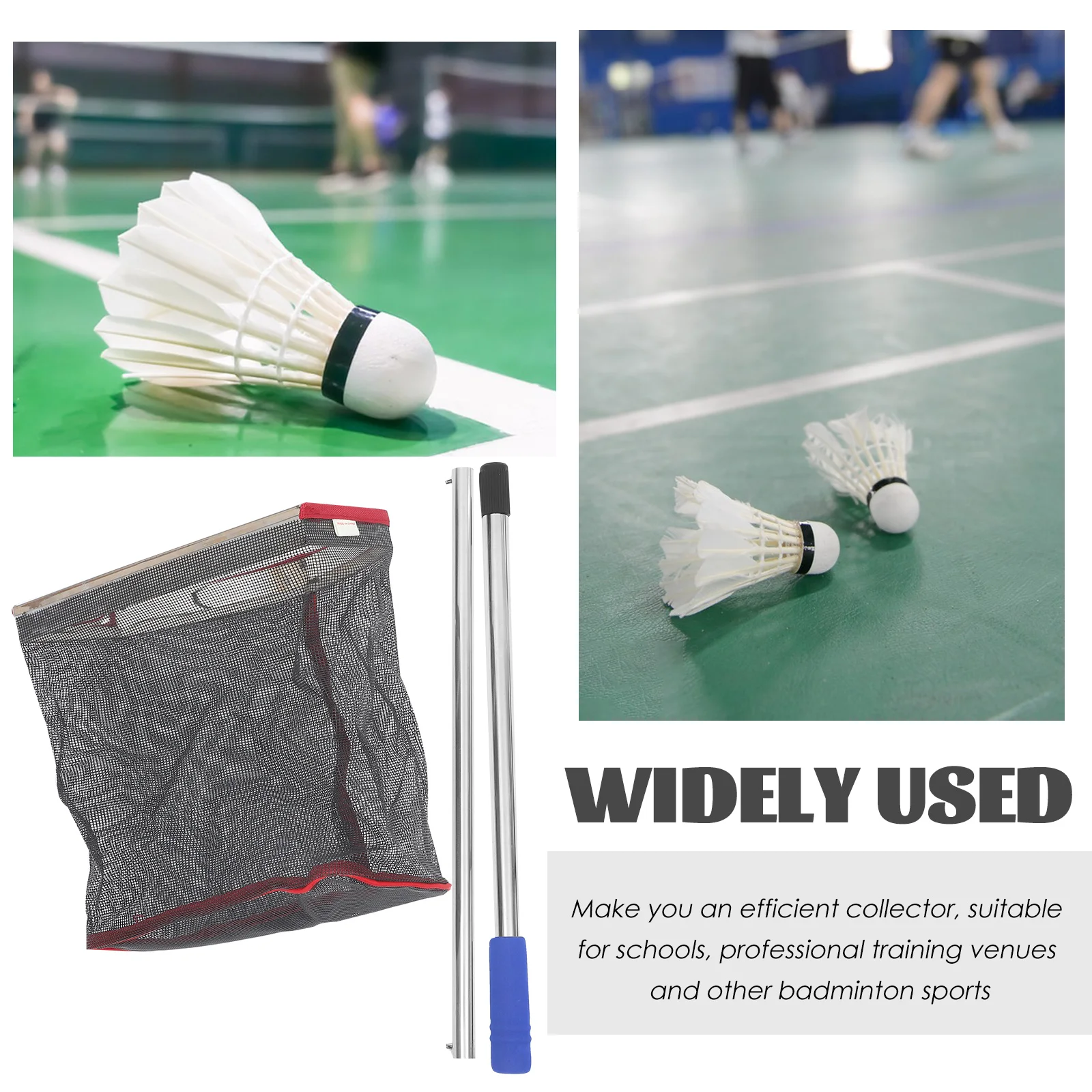 

Ball Retriever Badminton Picker Badminton Practice Tool Sports Practicing Tool Sports Equipment