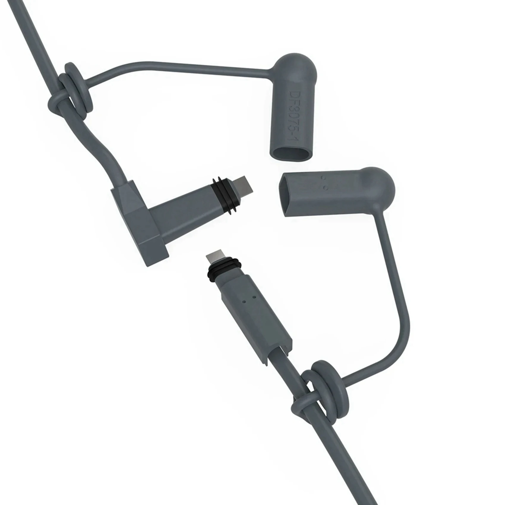 

ABMH-2X For Starlink Cable End Caps Starlink Mounting Kit Grommet Anti-Dust Silicone Protective Covers