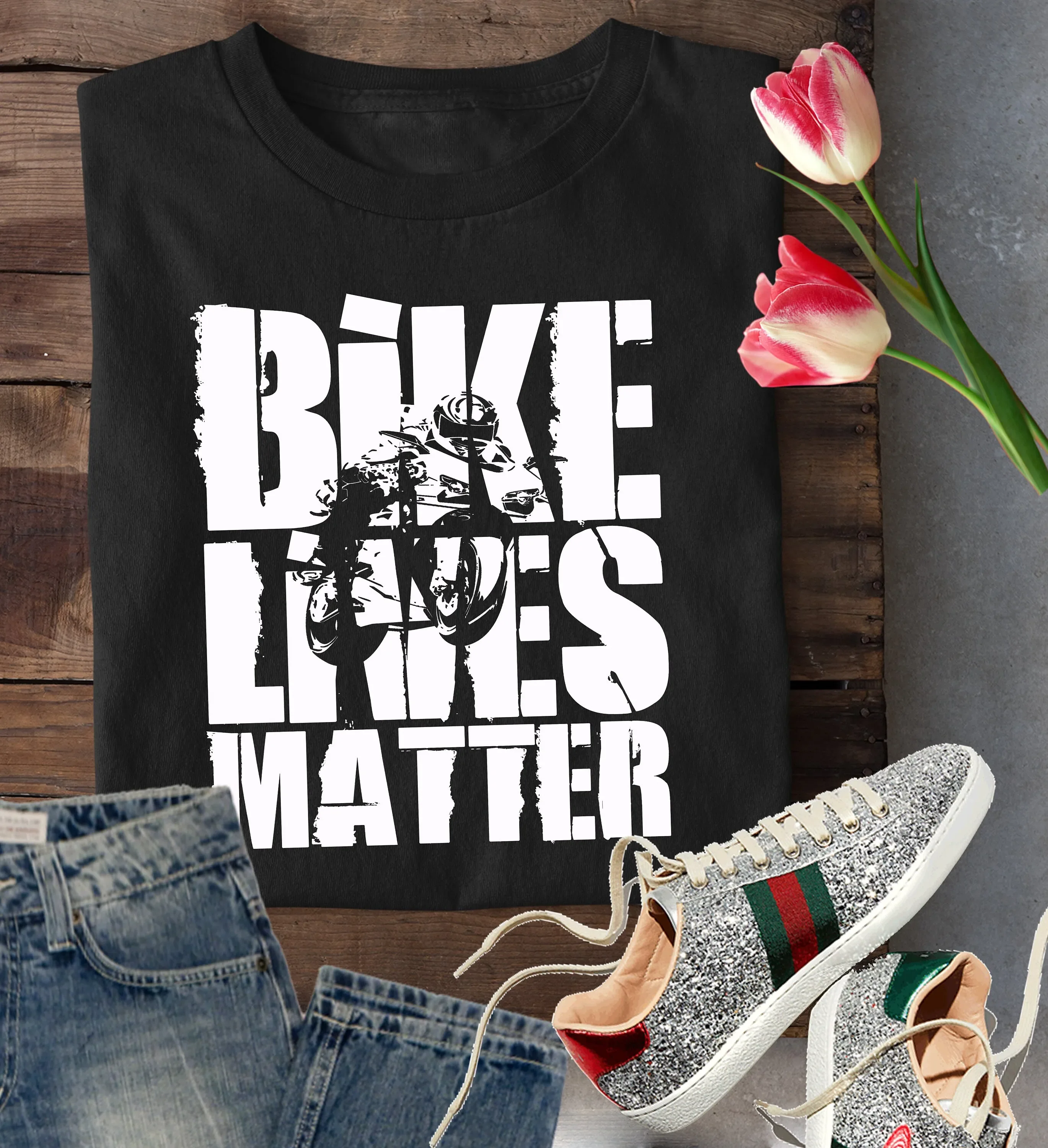 Bike Lives Matter Black Lover To Ride Or Not Born Drive Die The Wave Lightning