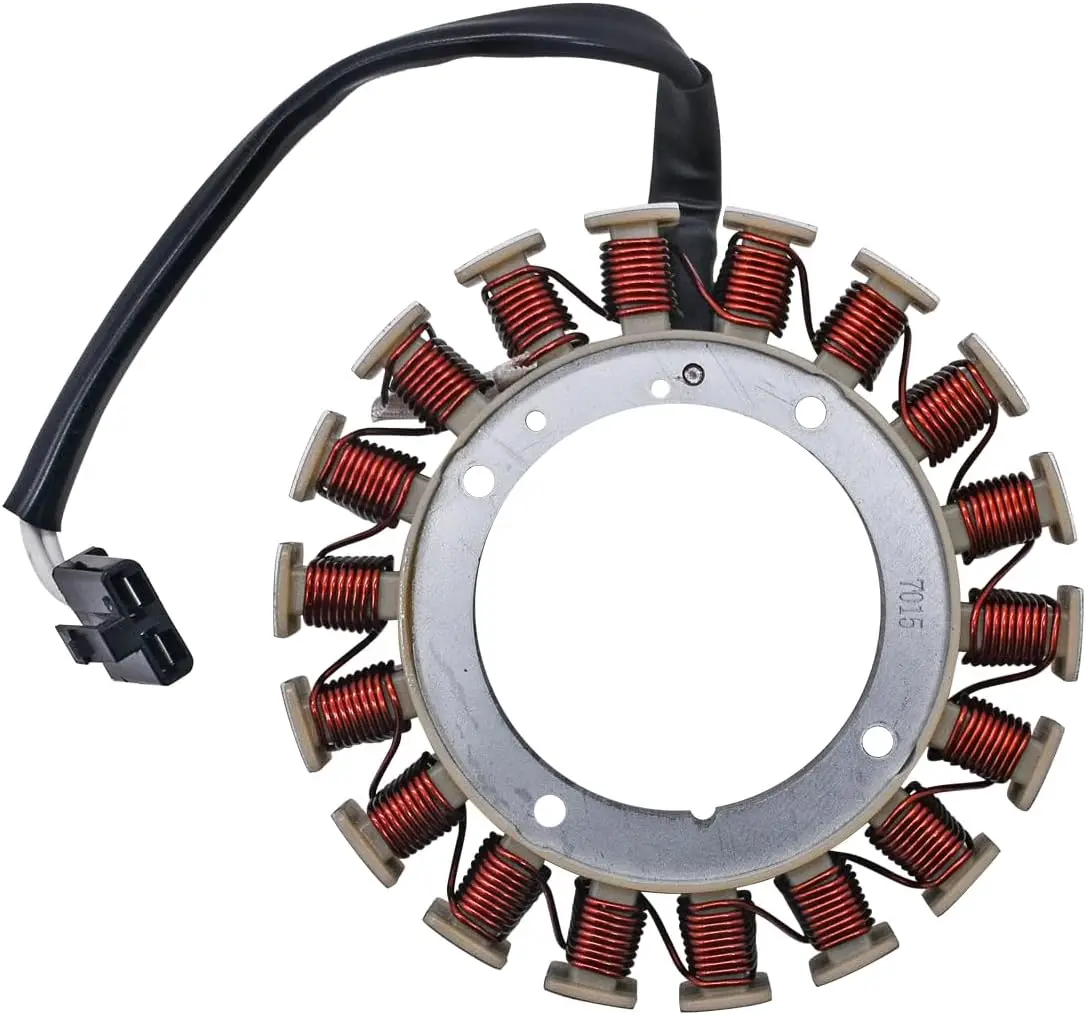 Compatible with for Kawasaki FS600V FS730V FR541V FX481V Engines with 21066-7017Voltage Regulator59031-7017Charging Coil Stator