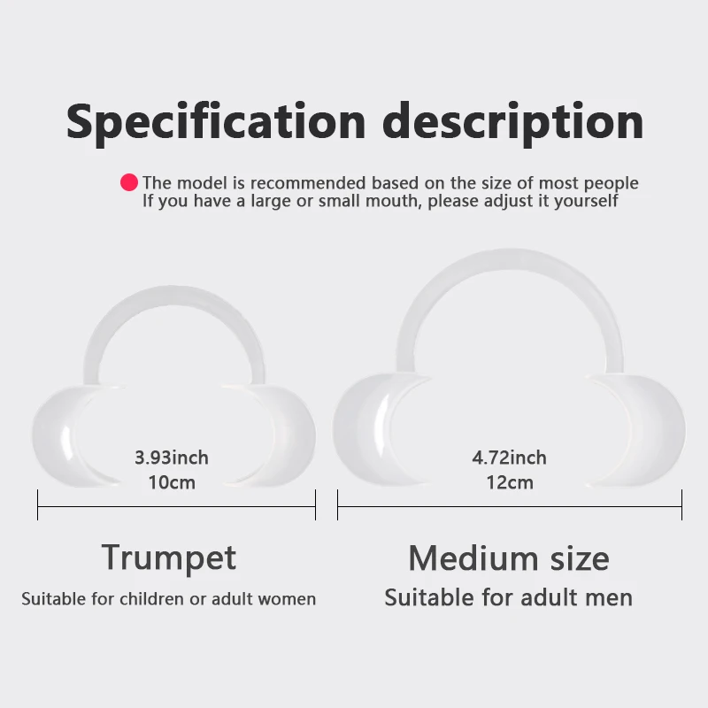 100PCS Dental Soft C-Shape Mouth Opener Intraoral Lip Cheek Retractor Children Orthodontic Expander Dentistry Oral Care Tool