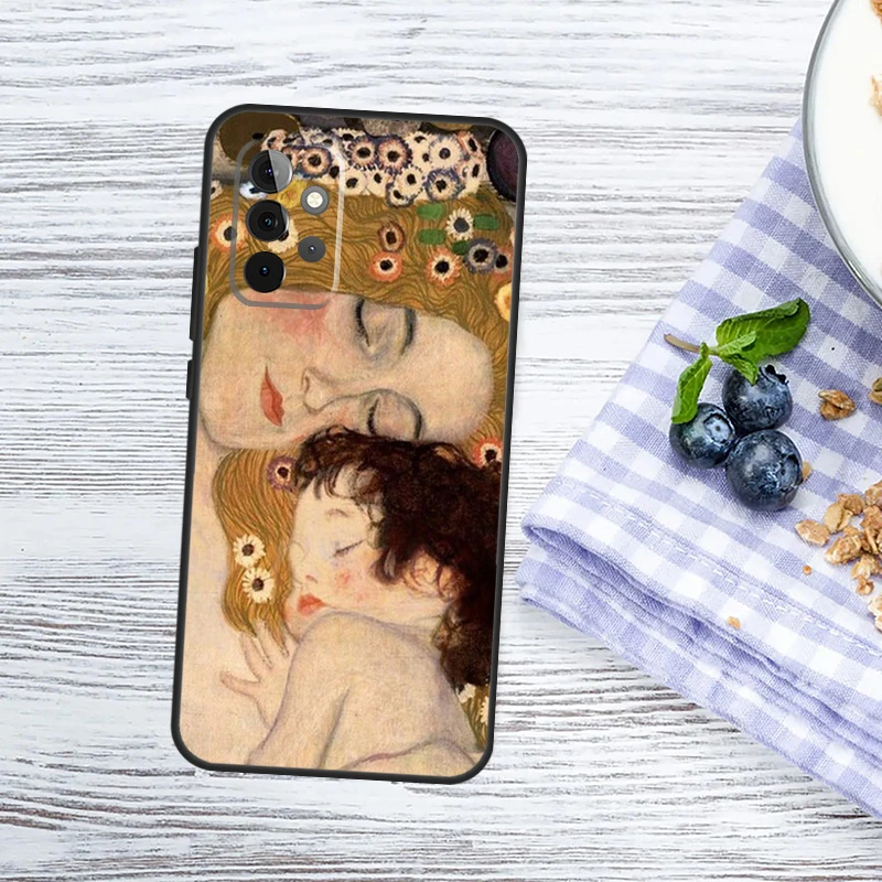 Gustav Klimt Cover For Samsung Galaxy A15 A25 A35 A55 A53 A33 A13 A52 A32 A12 A51 A71 A14 A34 A54 Case