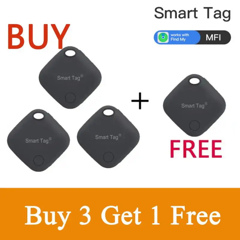 IOS Bluetooth GPS Tracker Mini Smart ITag Key Child Pet Anti-Lost Alarm Locator Smart Car Pet Tracker Support Apple Find My App