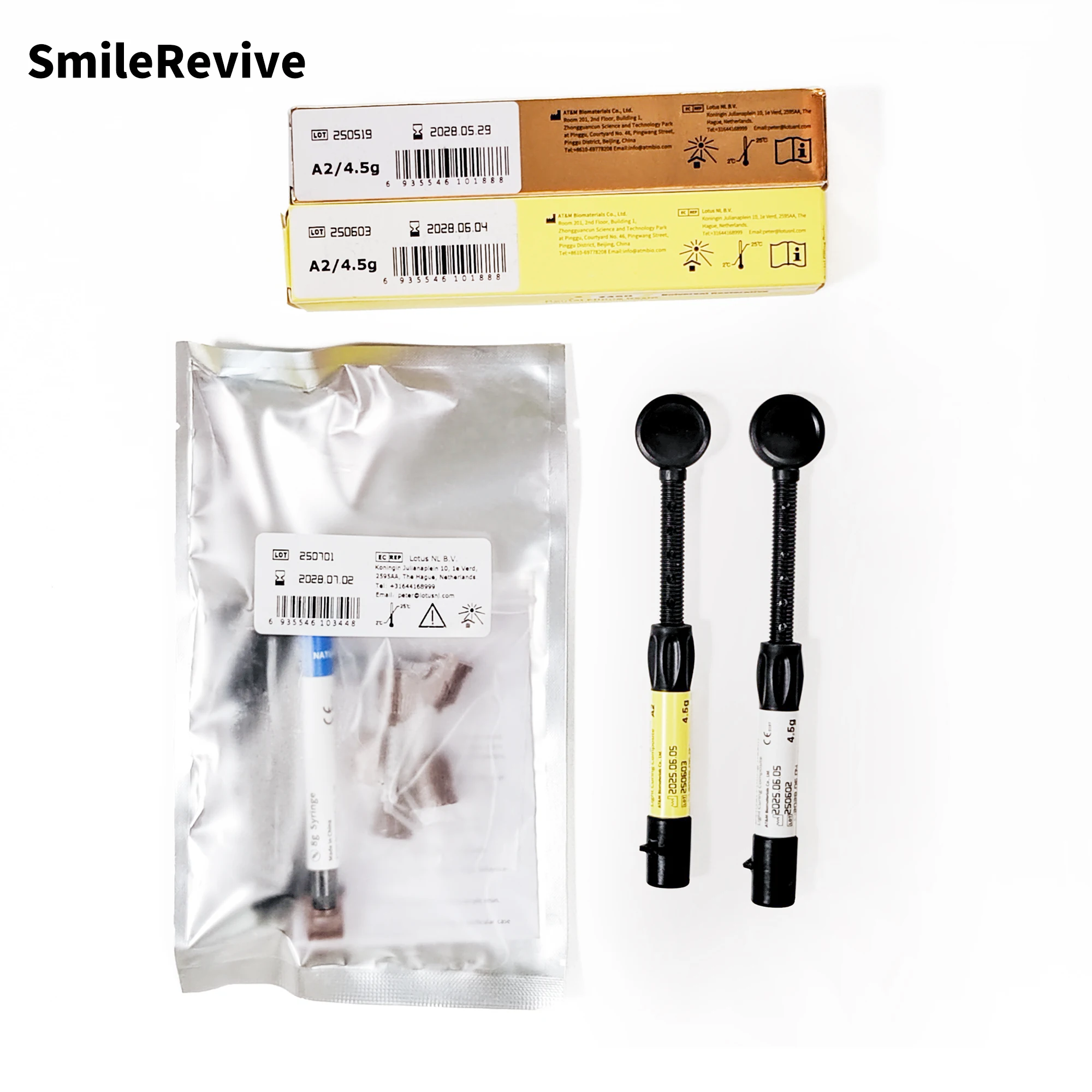 

SmileRevive Dental Filling Resin Light Curing Composite Orthodontic Composite Resin Bonding Agent