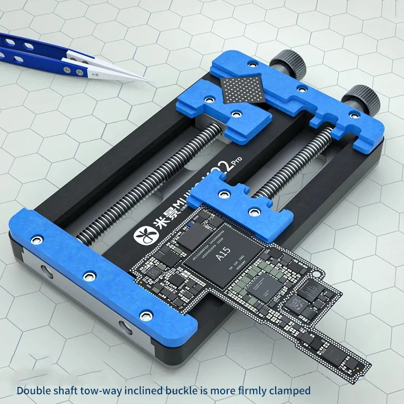 Imagem -05 - Universal Pcb Substituição Pcb ic Chip Placa-mãe Montagem Fixação Titular para Iphone Samsung Manutenção Molde Ferramenta de Reparo