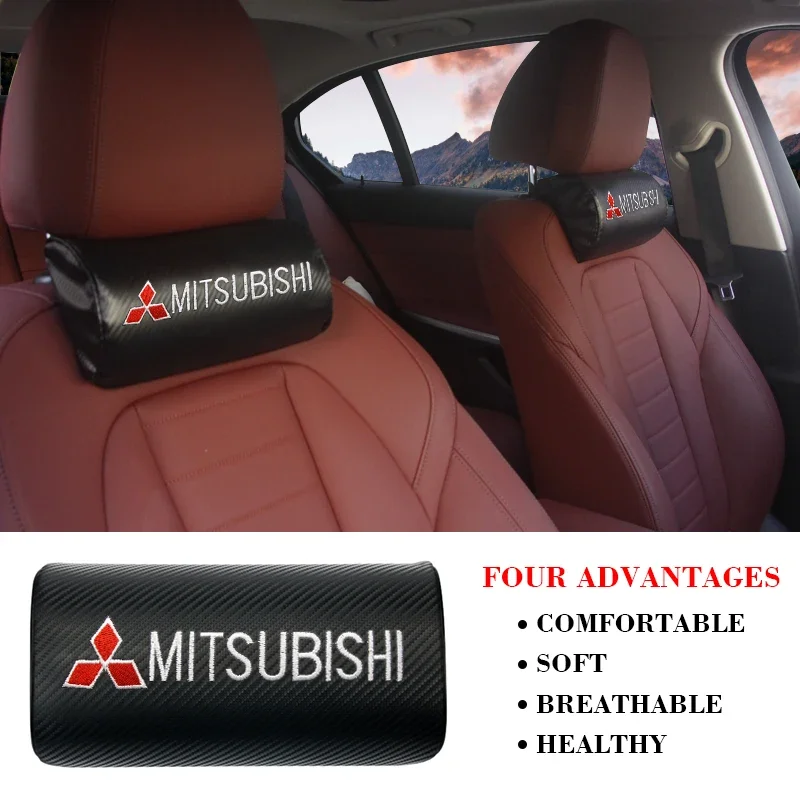 مسند رأس لمقعد السيارة وسادة دعم وسادة رغوة الذاكرة العالمي صالح لميتسوبيشي ASX باجيرو ديليكا جالانت وغيرها من الموديلات #6