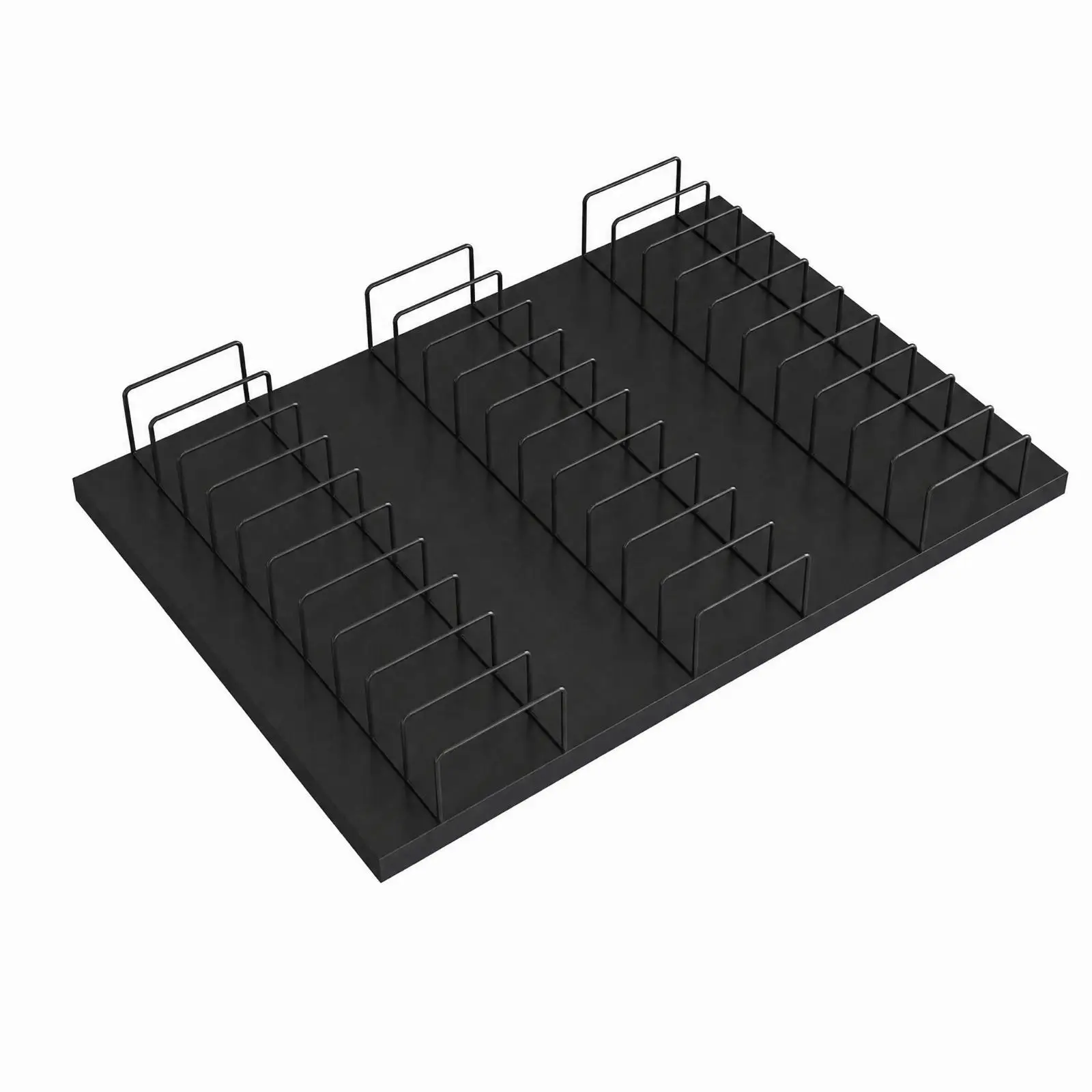 Metal Color Card Display Rack for Tile Sample Organizer Tabletop Rack Shelf Storage Rack for Showroom Desk Display Stand
