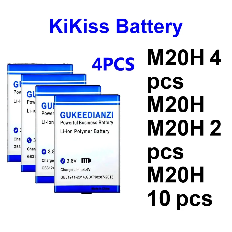 

Battery Long-Lasting Performance M20H 2 Pcs 4 3800-3900Mah For Benton GM100 M100a M100b M100c