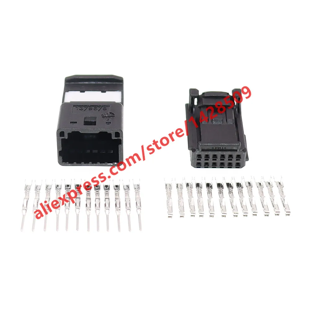 1 Set 12 Pin Automotive Wire Electric Connector Auto Plug Wire Socket 1379675-1 1379662-1 1379675 1379662