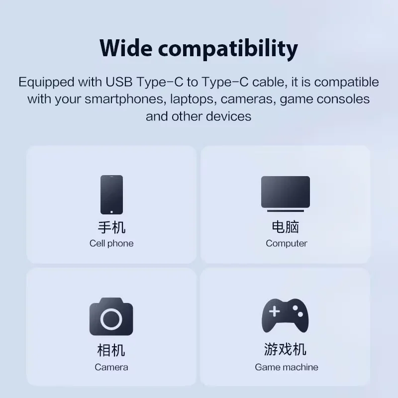 Lexar SL500 High-Speed Portable SSD USB3.2 Gen2X2 Read 2000MB/s Write 1800MB/s 500G 1T 2T 4T For PC/Camera/Phone/Game machine