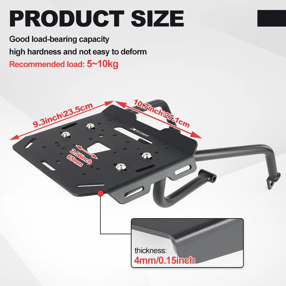 For BMW R 1300 GS 2023 2024 2025 2026 R1300GS R1300 GS Motorcycle Rear Luggage Rack Carrier Shelf Cargo Holder Support Bracket