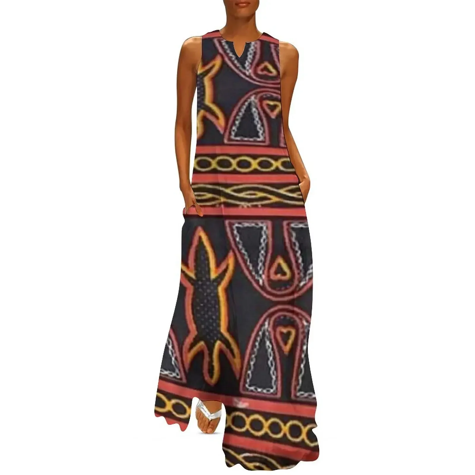

Toghu Africa Design Long Dress women long dresses clothes for women luxury dresses Dress